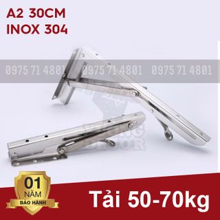 Bản lề inox A2 30cm tải 50-70kg Nhà phân phối sỉ giá sỉ