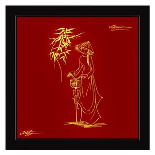Tranh Nét Vàng - Quà tặng lưu niệm 2