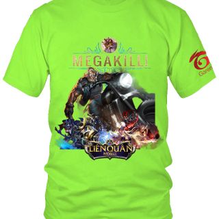 Áo Thun Liên Quân Mobile 3D Tướng Gildur Skin Phượt Thủ 7 Màu