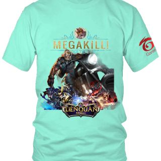 Áo Thun Liên Quân Mobile 3D Tướng Gildur Skin Phượt Thủ 7 Màu
