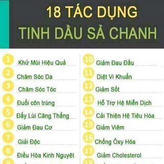 tinh dầu sả chanh 100 thiên nhiên giá sỉ