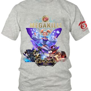 Áo Thun Liên Quân Mobile 3D Tướng Krixi Skin Công Chúa Bướm 7 Màu
