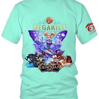 Áo Thun Liên Quân Mobile 3D Tướng Krixi Skin Công Chúa Bướm 7 Màu