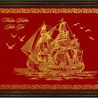 Tranh Nét Vàng - Quà tặng Tân gia khai trương