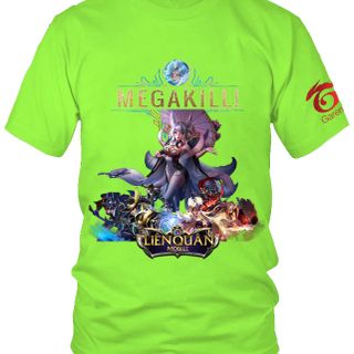 Áo Thun Liên Quân Mobile 3D Tướng Liliana Skin Nguyệt Mị Ly 7 Màu