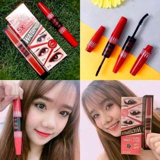 Mascara 2 đầu nối mi 5x Long cho bạn có hàng mi cong dày dài gấp 5 lần