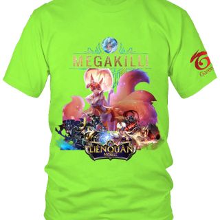 Áo Thun Liên Quân Mobile 3D Tướng Liliana Skin Thần Tượng Âm Nhạc 7 Màu