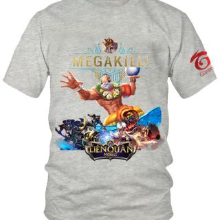 Áo Thun Liên Quân Mobile 3D Tướng Gildur Skin Tiệc Bãi Biển 7 Màu