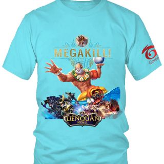 Áo Thun Liên Quân Mobile 3D Tướng Gildur Skin Tiệc Bãi Biển 7 Màu
