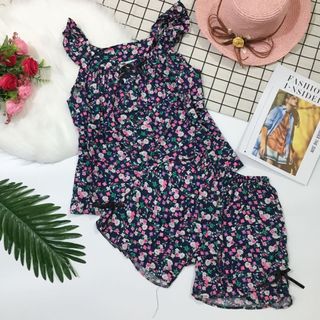 Sét bộ mặc nhà hoa li ti