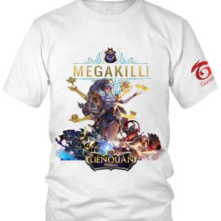 Áo Thun Liên Quân Mobile 3D Tướng Kahlii Skin Kim Cô Giáo Chủ 7 Màu