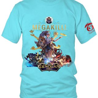 Áo Thun Liên Quân Mobile 3D Tướng Kahlii Skin Kim Cô Giáo Chủ 7 Màu