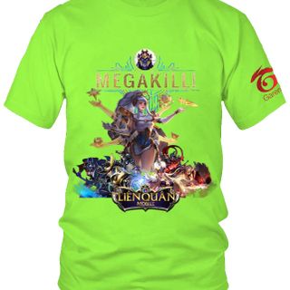 Áo Thun Liên Quân Mobile 3D Tướng Kahlii Skin Kim Cô Giáo Chủ 7 Màu