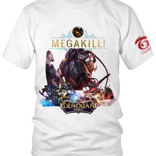 Áo Thun Liên Quân Mobile 3D Grakk Skin Khô Lâu Đại Tướng 7 Màu