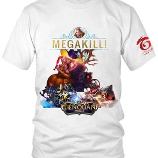 Áo Thun Liên Quân Mobile 3D Tướng Lauriel Skin Phù Thủy Bingo 7 Màu