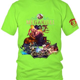 Áo Thun Liên Quân Mobile 3D Tướng Lauriel Skin Phù Thủy Bingo 7 Màu
