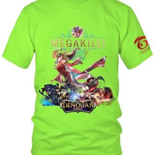 Áo Thun Liên Quân Mobile 3D Tướng Ilumia Skin Áo Dài 7 Màu