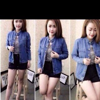 Khoác jean nưz