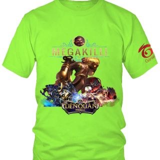 Áo Thun Liên Quân Mobile 3D Tướng Rourke Skin Pháo Thủ 7 Màu