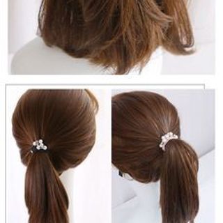 AH119 Cột tóc nhiều màu đính hạt siêu xinh