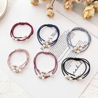 AH119 Cột tóc nhiều màu đính hạt siêu xinh