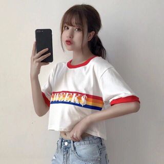 Áo croptop thun nữ siêu đẹp