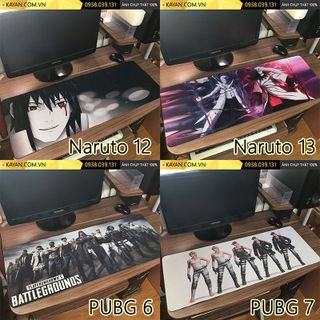 Hơn 200 mẫu - Lót chuột bàn di chuột mousepad cỡ lớn 80x30x03cm