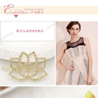 AH84 Kẹp tóc hoa sen