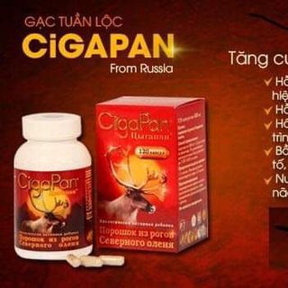 nhung hươu cigapan lọ 60v sách tay nga
