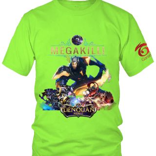 Áo Thun Liên Quân Mobile 3D Tướng Nakroth Skin Siêu Việt Bậc 5 7 Màu