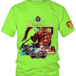 Áo Thun Liên Quân Mobile 3D Tướng Lữ Bố Skin Long Kỵ Sĩ 7 Màu