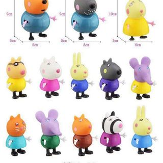 Bộ Đồ Chơi Lớp Học Heo peppa Pig 21 Nhân Vật