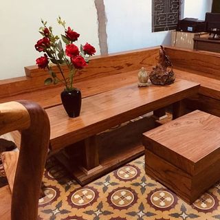 Sofa gỗ nguyên tấm