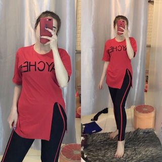 Set dài phủ mông tà xéo