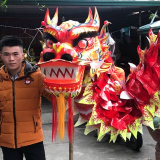 mẫu rồng vảy nổi 3D bảy màu 2019 phục vụ bà con nhân dân các tỉnh trên toàn quốc