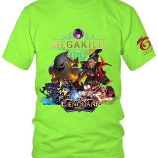 Áo Thun Liên Quân Mobile 3D Tướng Mina Skin Kẹo Hay Ghẹo 7 Màu