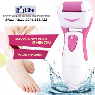 MÁY CHÀ GÓT TẨY DA CHAI CHÂN AN TOÀN SHINON