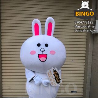 Mascot Thỏ Cony Mập Tiktok