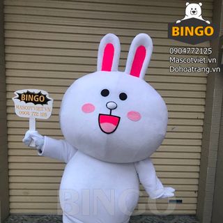 Mascot Thỏ Cony Mập Tiktok