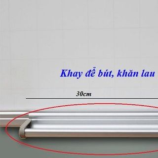 Bảng từ trắng viết bút dạ kích thước 1000x1200mm