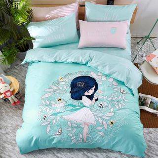 BỘ CHĂN GA GỐI COTTON 3D SIÊU DỄ THƯƠNG CHO BÉ