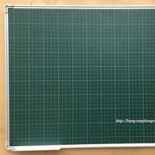 Bảng từ xanh viết phấn kẻ ô li Tiểu học Kích thước 800x1200mm giá sỉ
