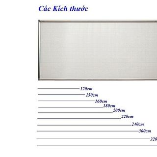 Bảng từ trắng viết bút dạ Kích thước 1200x1500mm