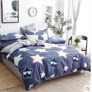 BỘ CHĂN GA GỐI COTTON CHUẨN 13070