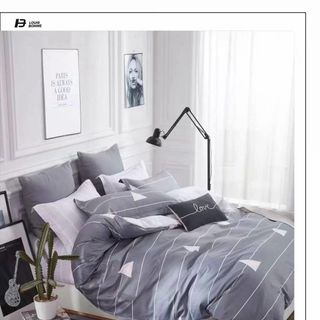 BỘ CHĂN GA GỐI COTTON CHUẨN 13070