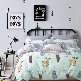BỘ CHĂN GA GỐI COTTON CHUẨN 13070