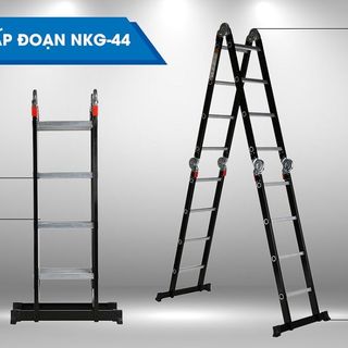 Thang nhôm gấp 4 đoan Nikawa NKG-44