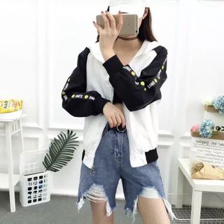 ÁO KHOÁC NỮ MẶT CƯỜI TAY