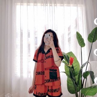 Đồ bộ Satin ngắn phối vải đẹp
