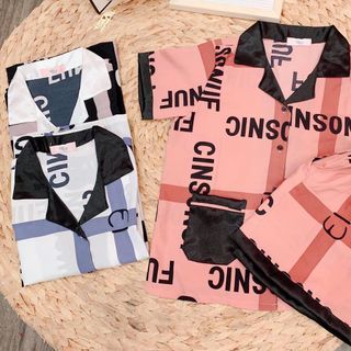 Đồ bộ Satin ngắn phối vải đẹp